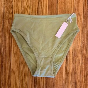 ARQ Misha Undies in Pistachio size Medium